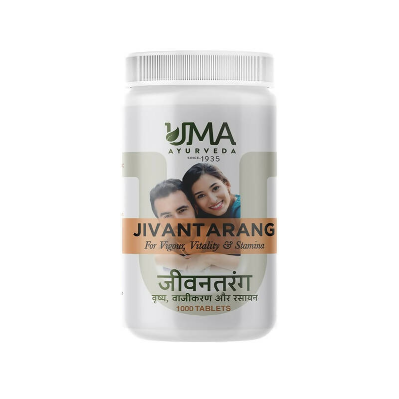 Uma Ayurveda Jivan Tarang Performance Booster Ayurvedic Tablets for Men - Distacart