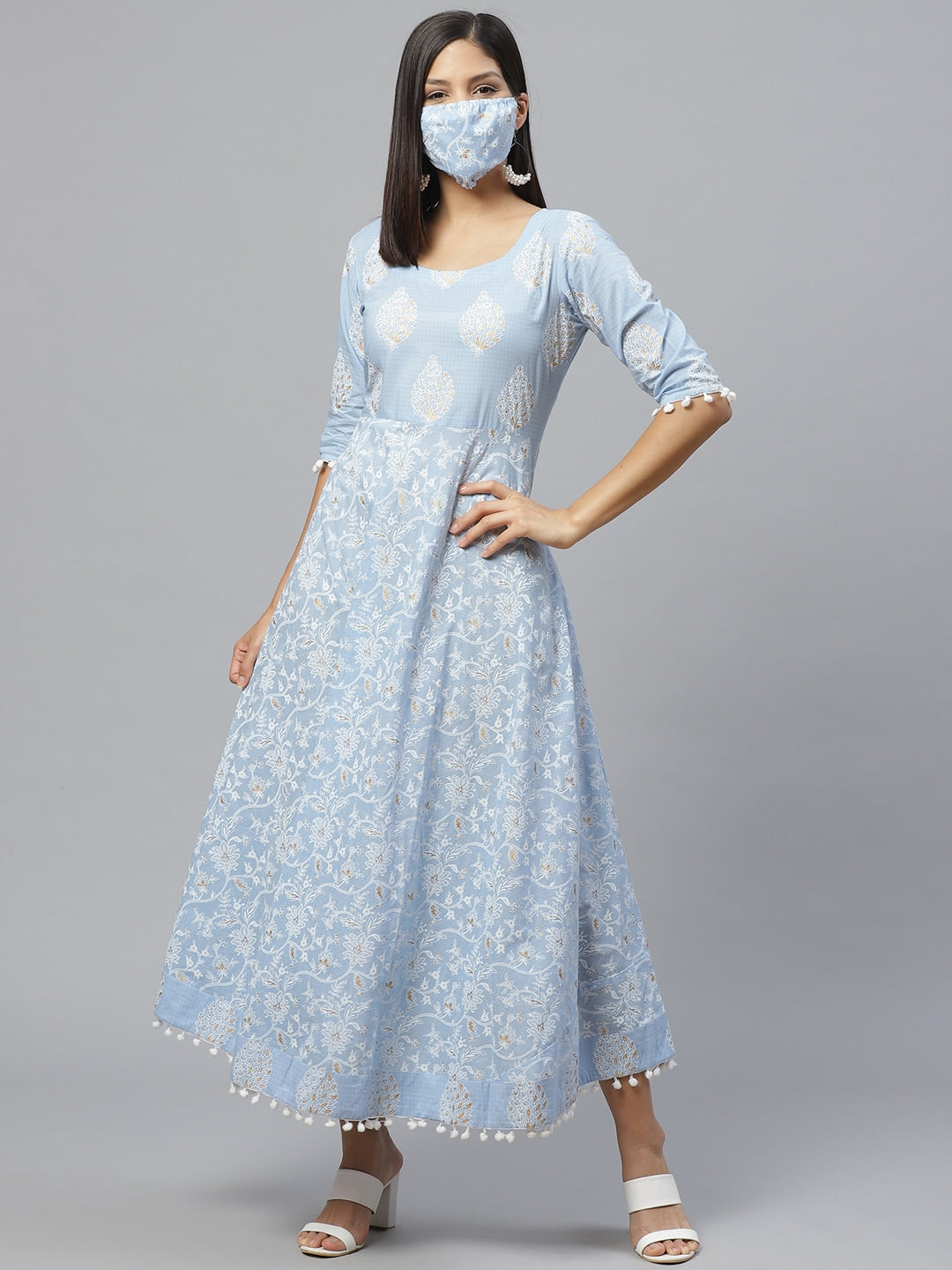 Ethnic Maxi Dresses - Shop from New Collection of Ethnic Maxi Dresses at  Mynytra
