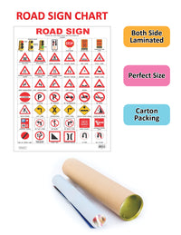 Thumbnail for Dreamland Publications Educational Chart for Kids - Road Sign - Distacart