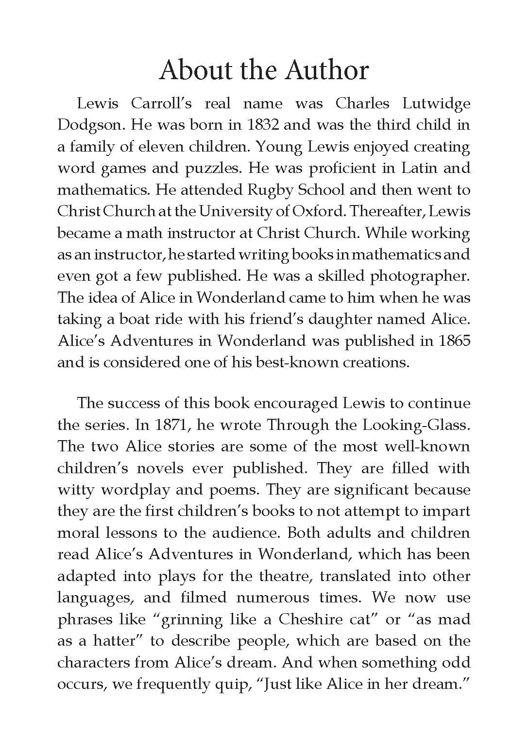 Dreamland Publications Alice in Wonderland- Illustrated Abridged Classics for Children with Practice Questions : Children Classic Fiction Book - Distacart