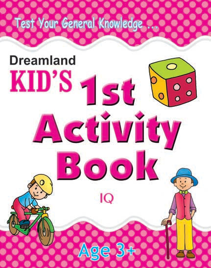 Dreamland Kid's 1st Activity Book - IQ - Distacart