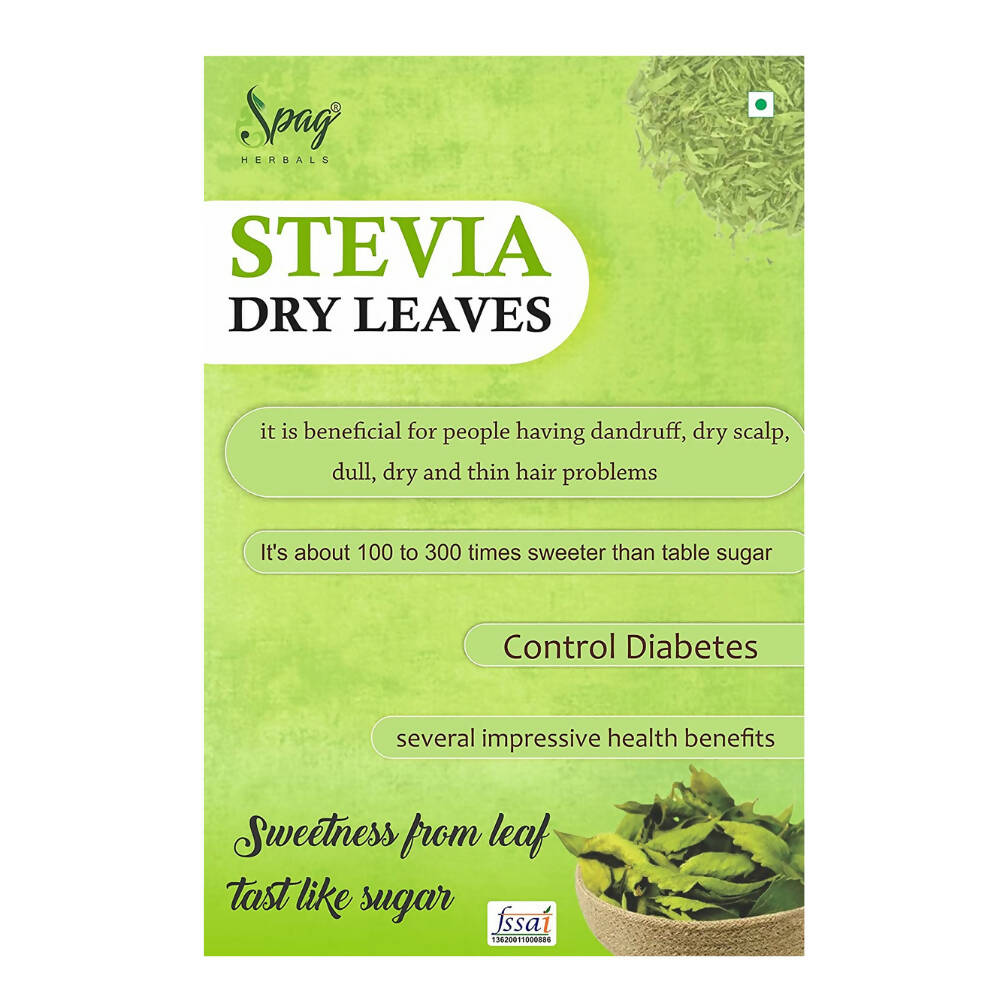 Spag Herbals Stevia Dry Leaves - Distacart