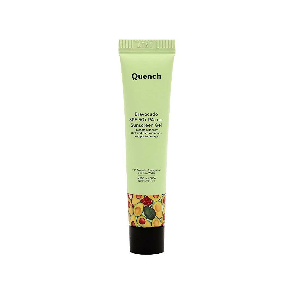 Buy Quench Botanics Bravocado SPF 50+ PA++++ Sunscreen Gel Online