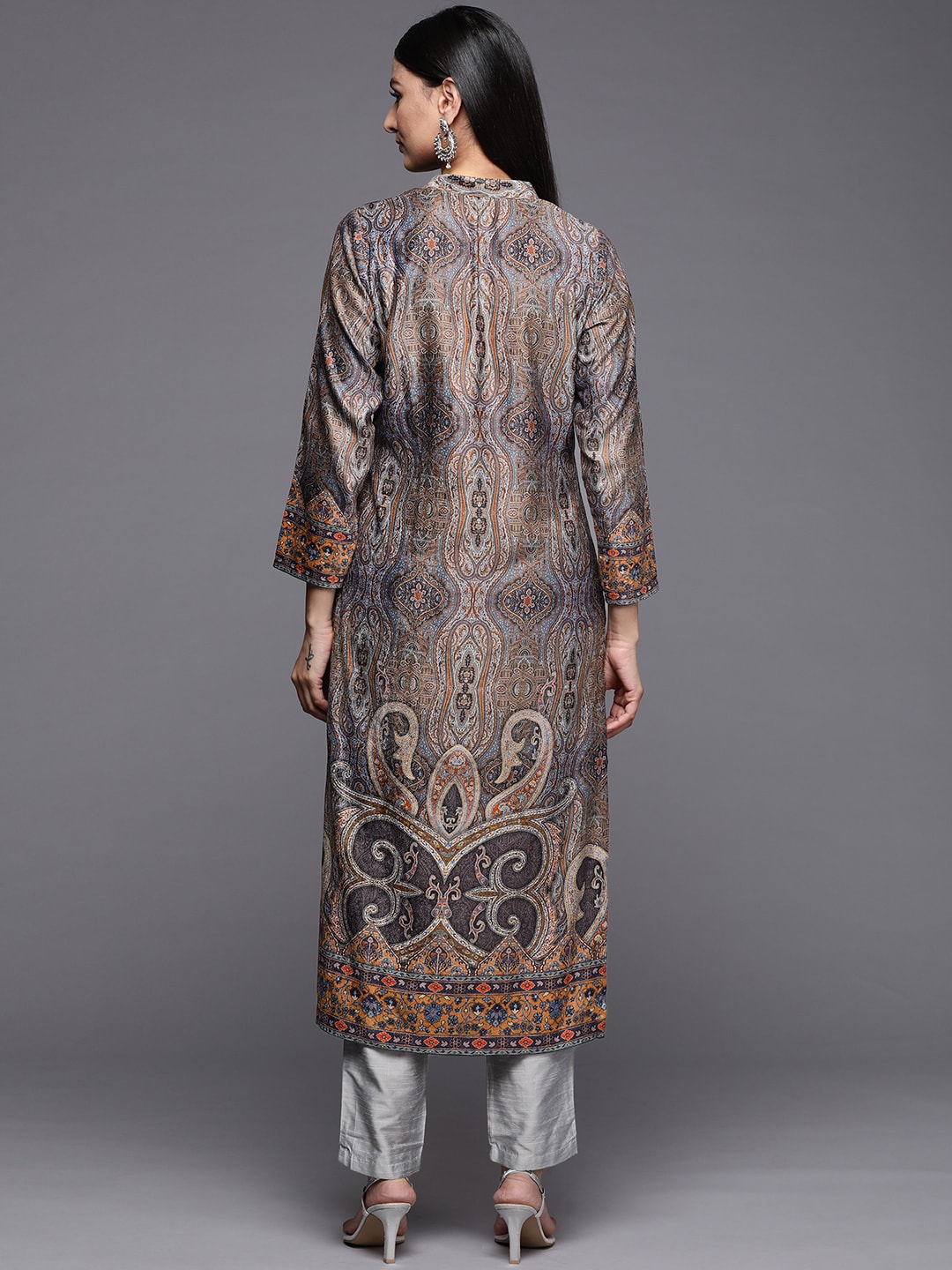 Libas multicoloured printed on sale kurta