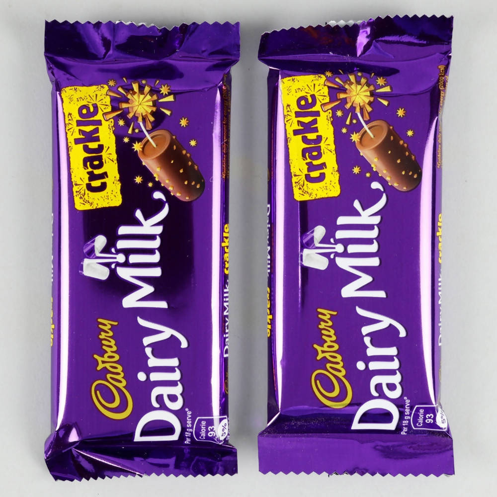 Bal Ganesha Rakhi & Dairy Milk Crackle Chocolates - Distacart