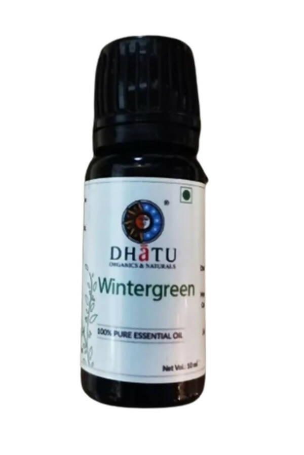 Dhatu Organics & Naturals Wintergreen Oil - Distacart