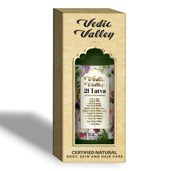 Vedic Valley 21 Tatva Brewed Herbal Shampoo - Distacart