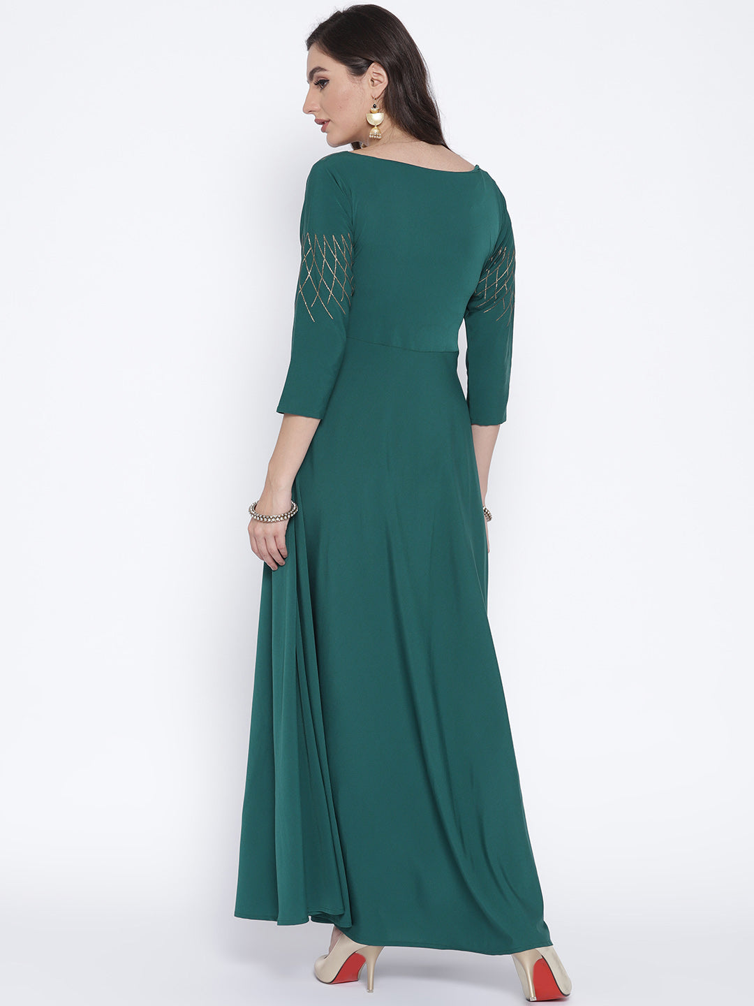 Buy Green Dresses for Women by ETHNIC YARD Online | Ajio.com