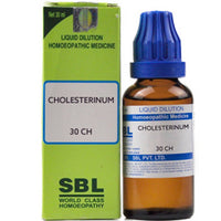 Thumbnail for SBL Homeopathy Cholesterinum Dilution 30 CH