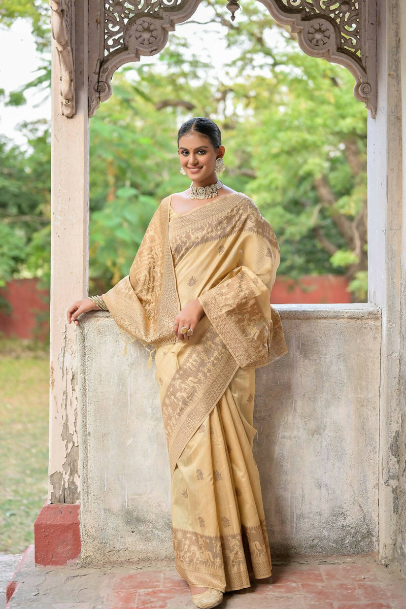 Buy Raw Silk Sarees Online  Raw Silk Sarees online Shopping in India –  Vishnu Weaves