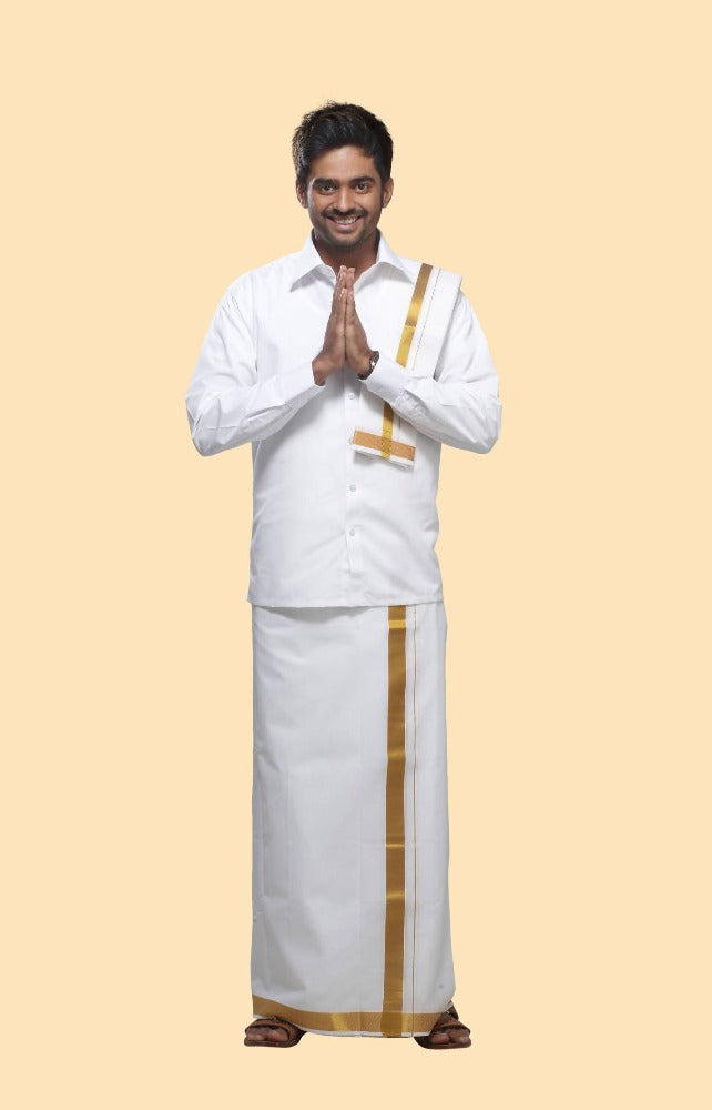 White hotsell lungi online