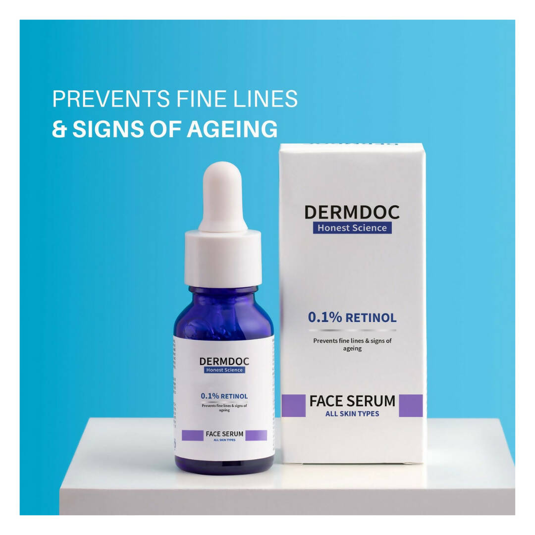 Dermdoc 0.1% Retinol Face Serum - Distacart