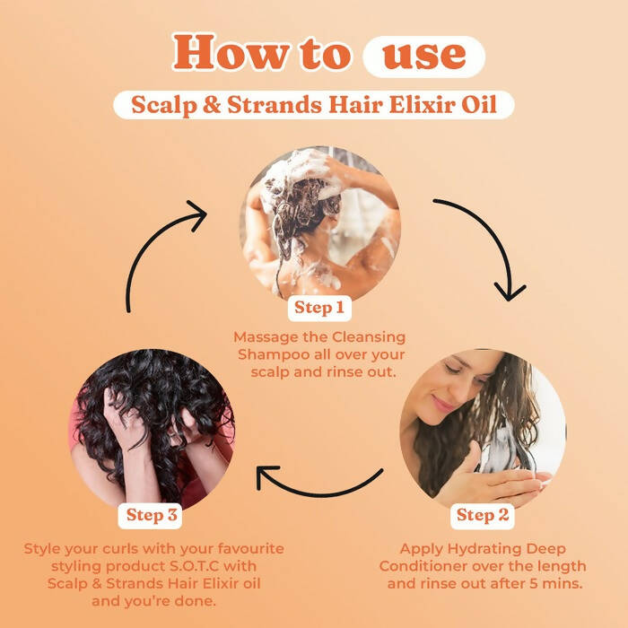Fix My Curls Scalp & Strands Elixir Hair Oil - Distacart