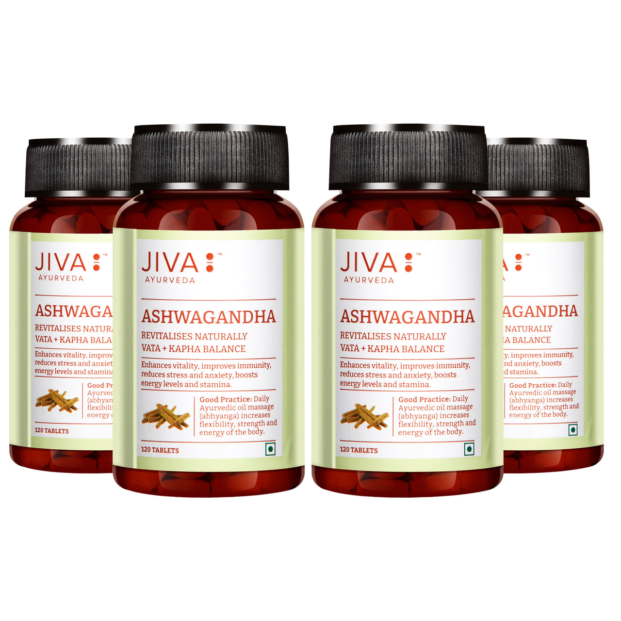 Jiva Ayurveda Ashwagandha Tablets - Distacart