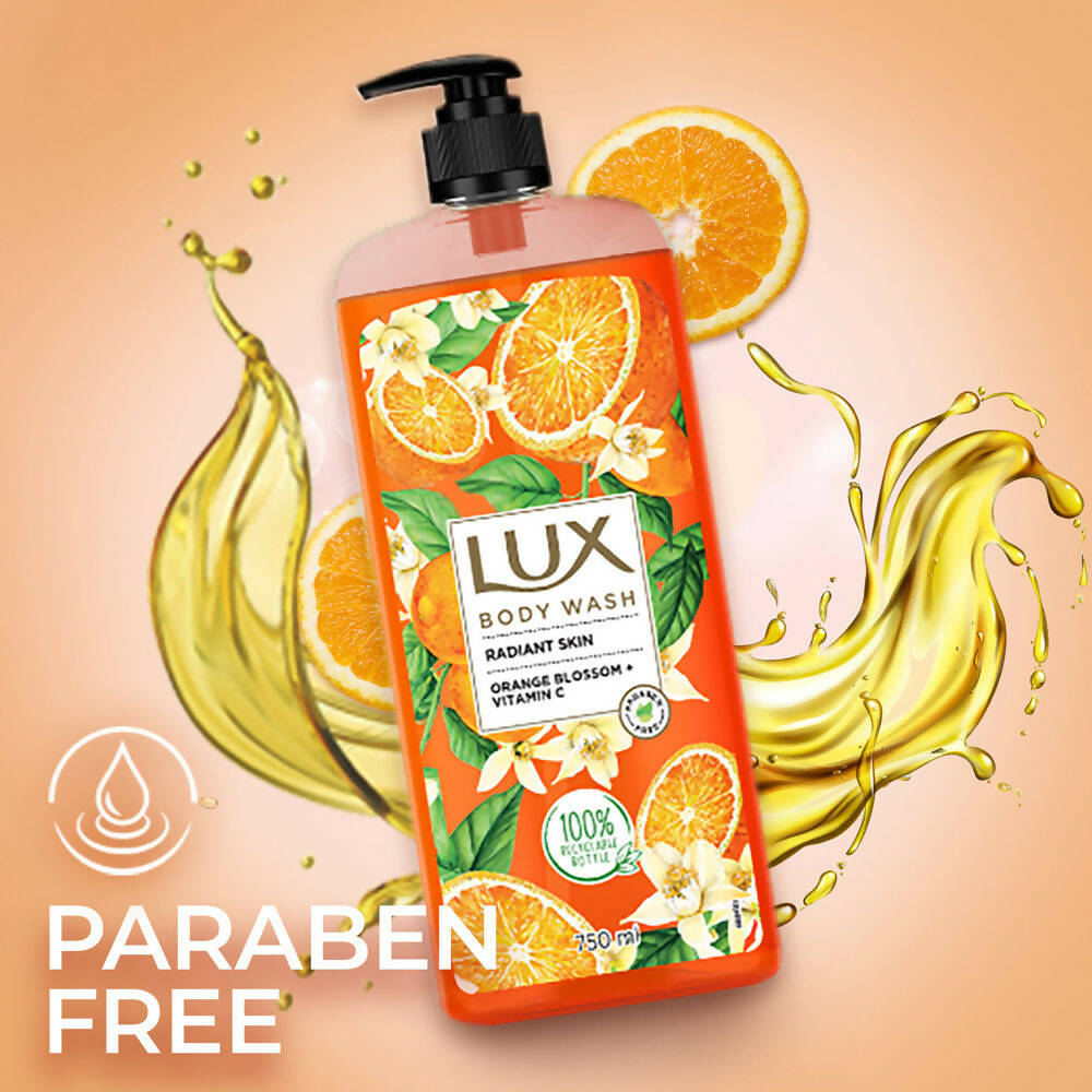 Lux Radiant Skin Body Wash with Orange Blossom & Vitamin C - Distacart