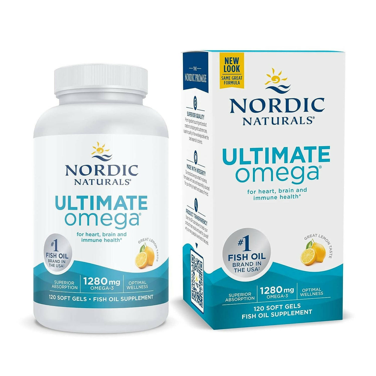 Nordic Naturals Ultimate Omega 3 Fish Oil Softgels - Distacart