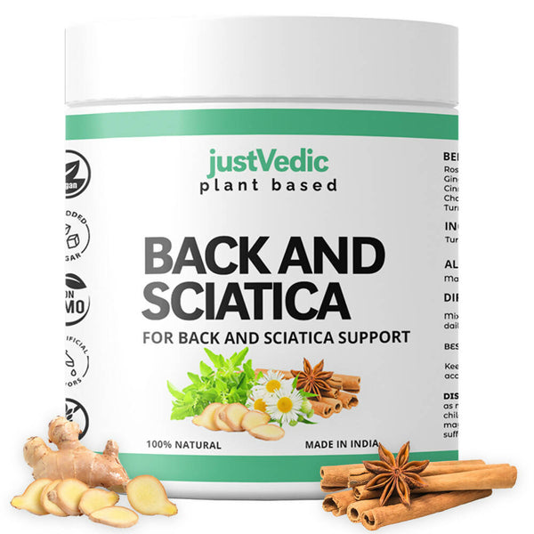 Just Vedic Back And Sciatica Support Drink Mix - Distacart