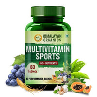 Thumbnail for Himalayan Organics Multivitamin Sports 60 + Vital Nutrients 13 Performance Blends