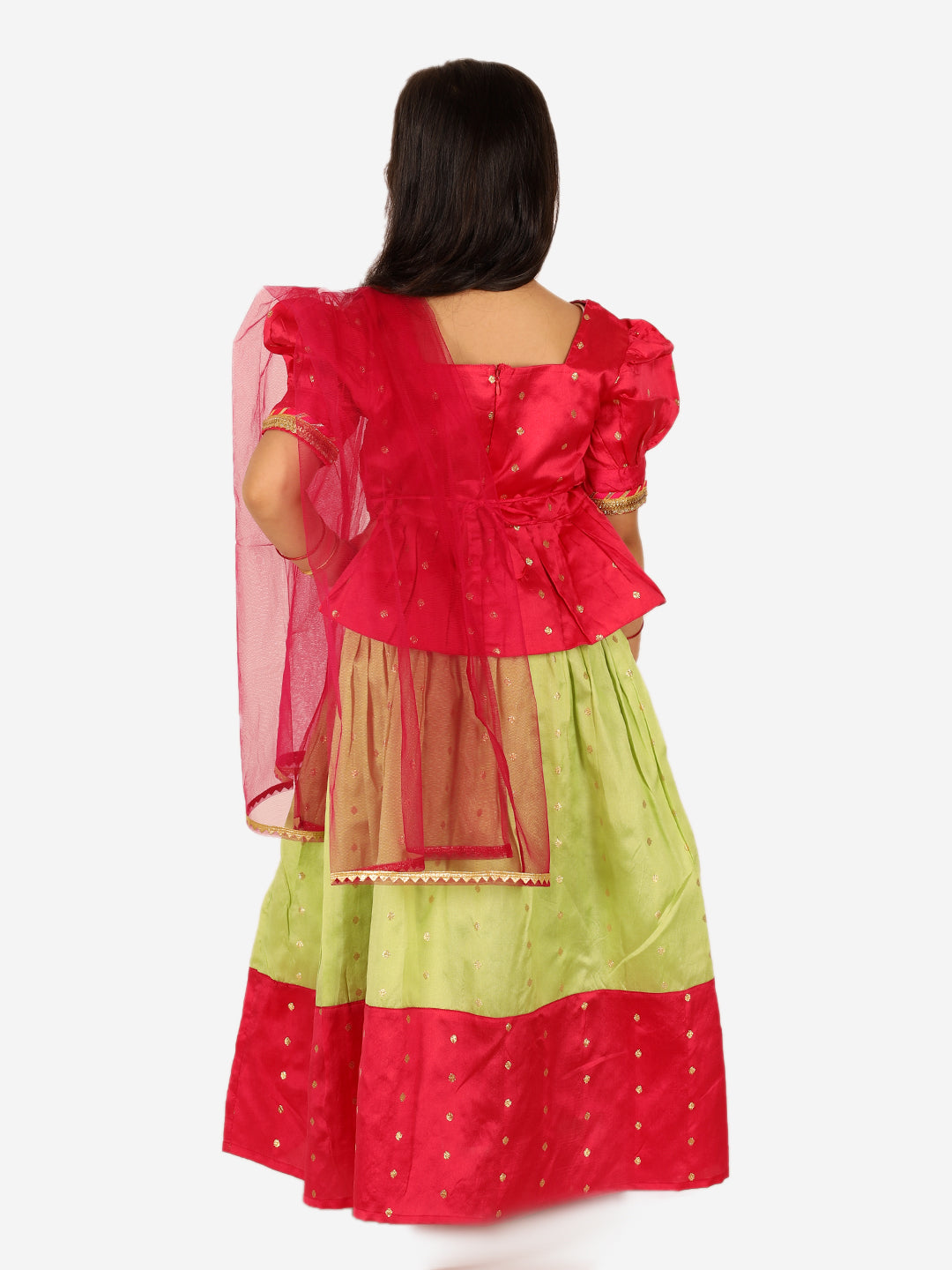 Buy online Kids Pink Sequin Work Polyester Lehenga Choli from ethnic wear  for Women by Lil Peacock for ₹840 at 70% off | 2024 Limeroad.com