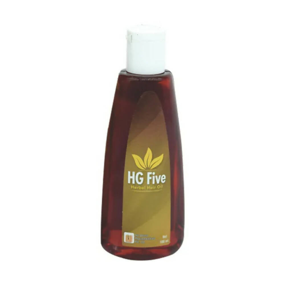 Sol Derma HG Five Herbal Hair Oil - Distacart