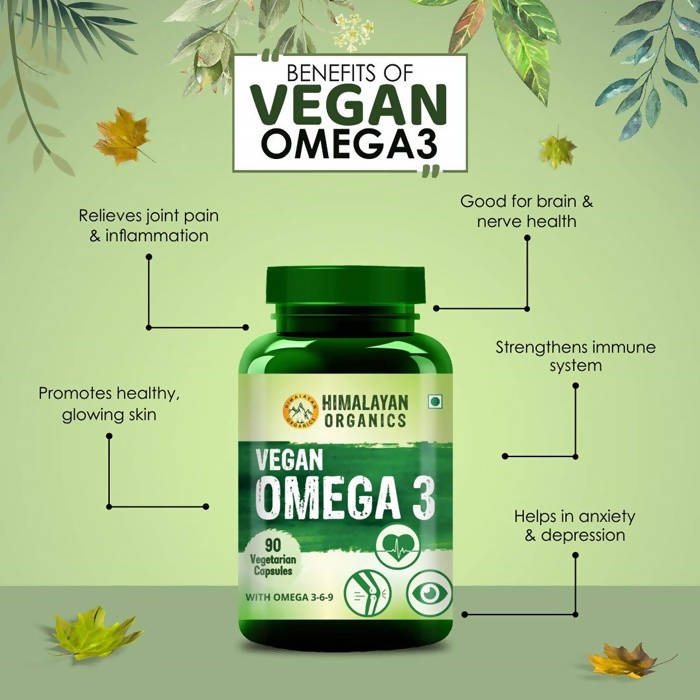 Himalayan Organics Vegan Omega 3 With Omega 3-6-9 online