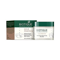 Thumbnail for Biotique Advanced Ayurveda Bio Milk Protein Whitening & Rejuvenating Face Pack