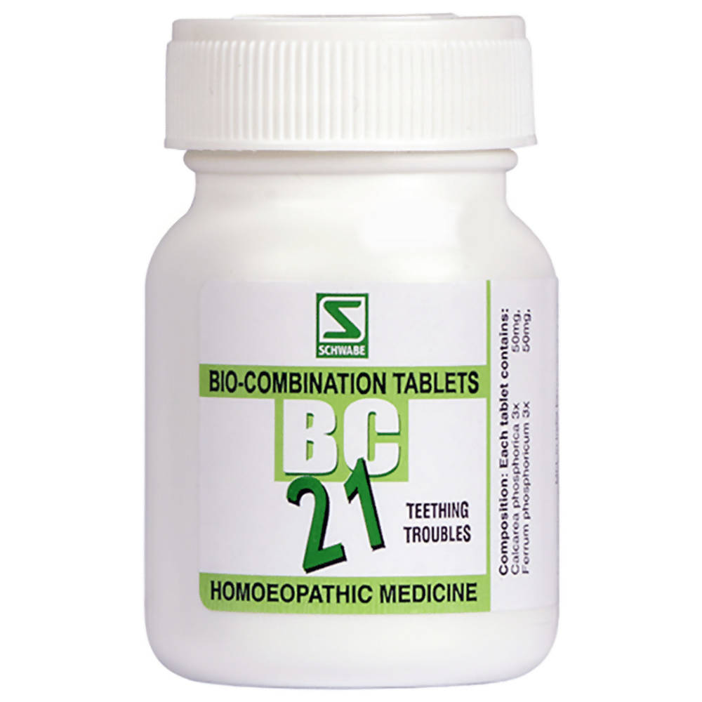 Dr. Willmar Schwabe India Bio-Combination 21 (BC 21) Tablet - Distacart