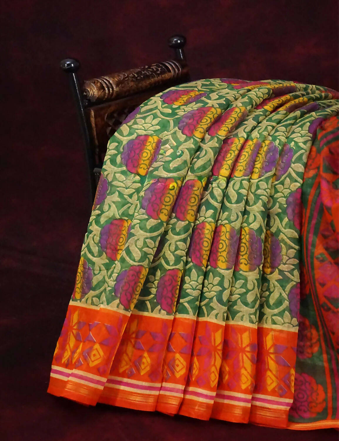 CHANDERI SAREE-SC2374 – Gayathri Reddy Traditional Designer Studio