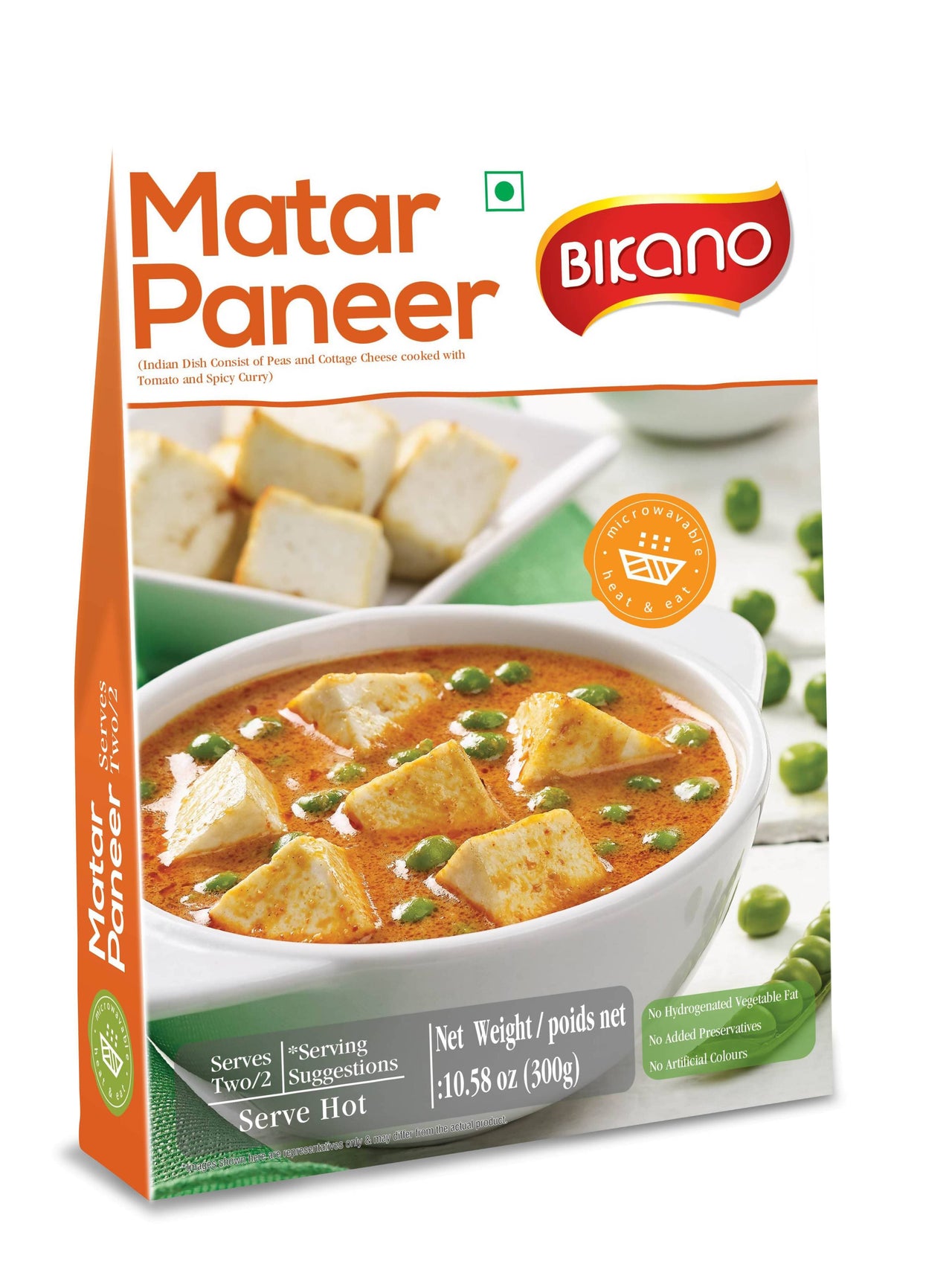 Bikano Matar Paneer