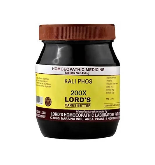 Lord's Homeopathy Kali Phos Biochemic Tablets