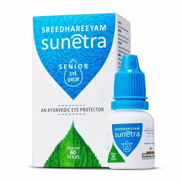 Sreedhareeyam Ayurveda Sunetra Senior Herbal Eyedrops - Distacart