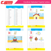 Thumbnail for Cardinal Alphabet Letter Writing Book (Set of 3)|Alphabet Capital & Small Letter writing & Practice Book| Kindergarten Book for Kids Ages 3-6 Years - Distacart
