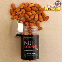 Thumbnail for Dainty Kundan Rakhi And Almonds Jar - Distacart