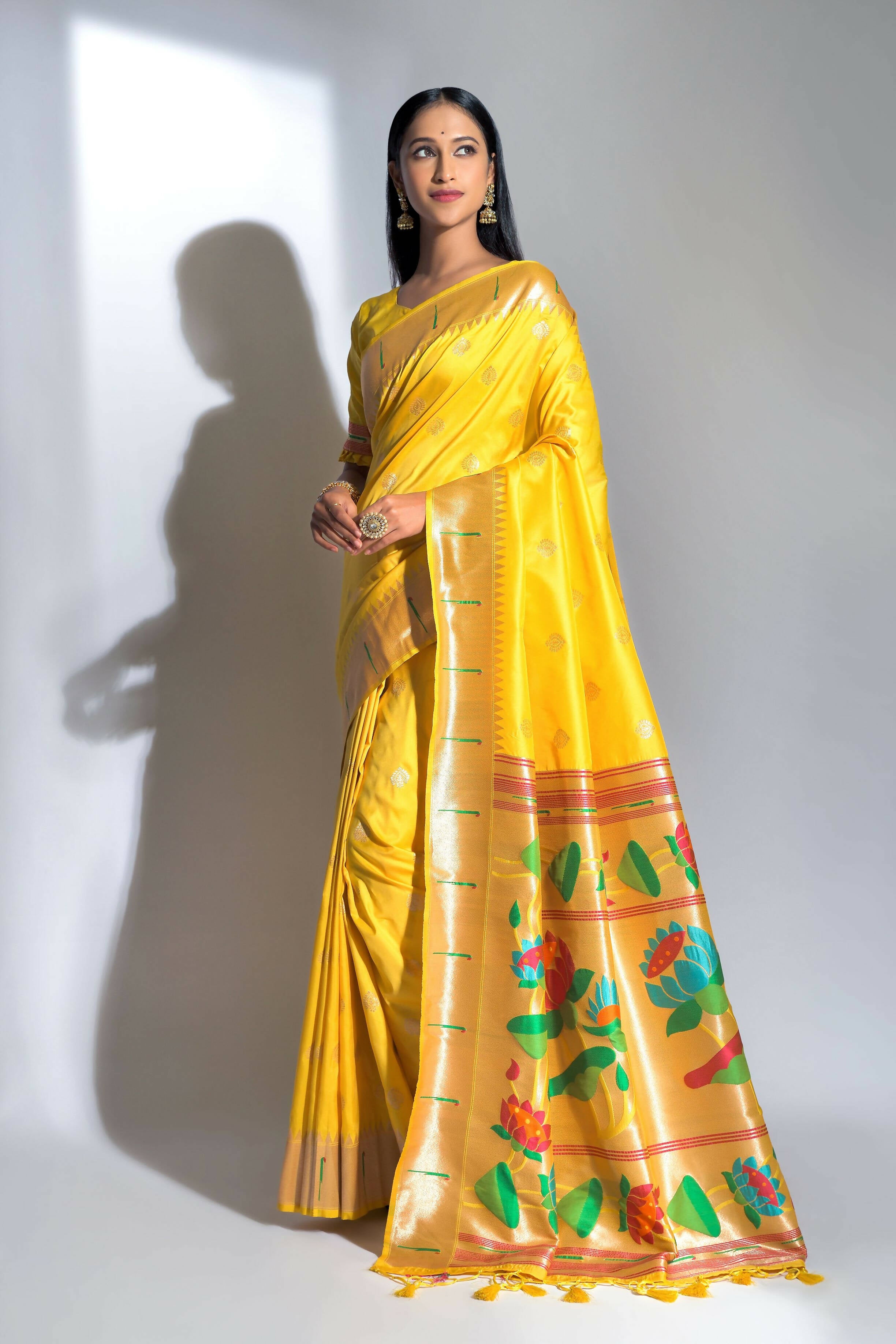 How to wear Cotton Saree – Vishnu Weaves