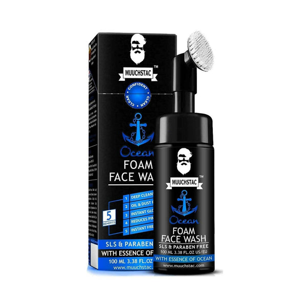 Muuchstac Ocean Foam Face Wash - Distacart