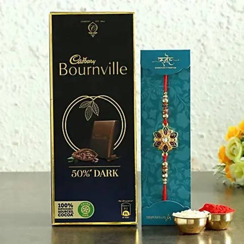 Meenakari Rakhi and Bournville