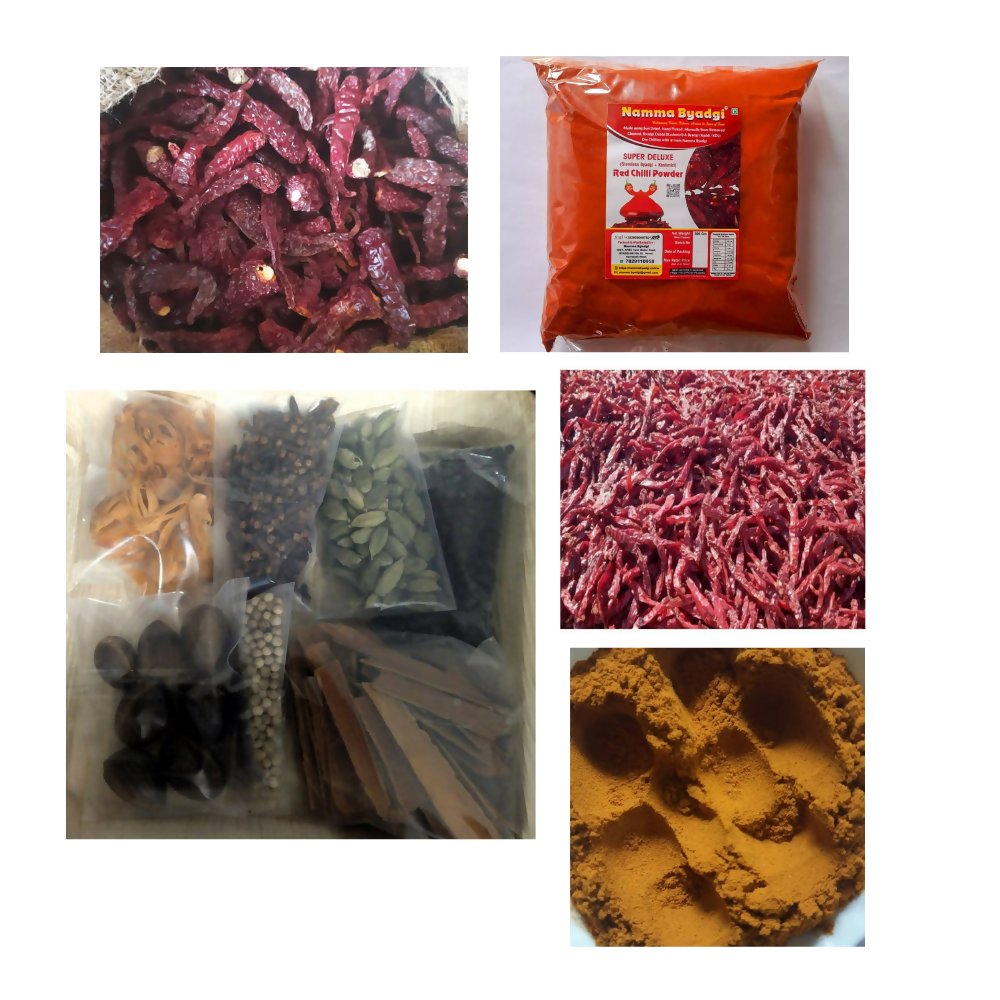 Buy Namma Byadgi s Organic Mirchi Masala Kit Marchi Spices