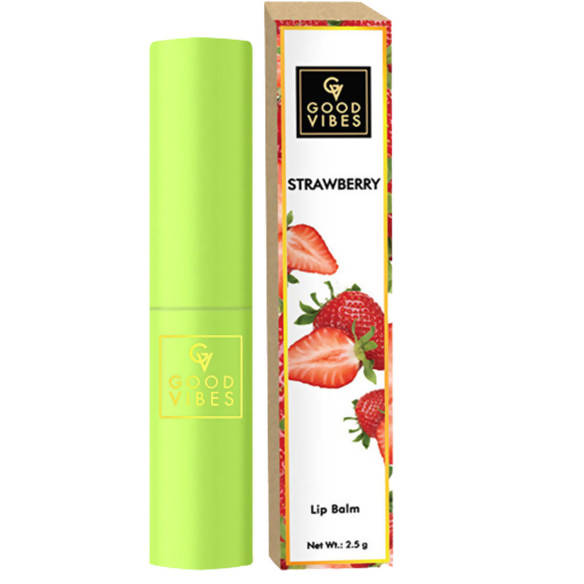 Good Vibes Strawberry Lip Balm