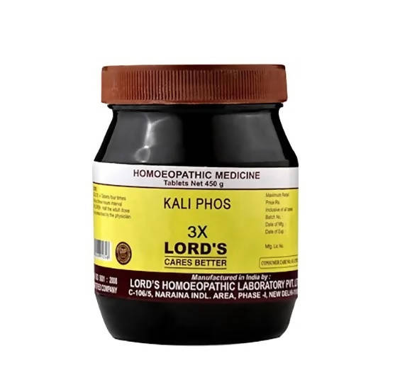 Lord's Homeopathy Kali Phos Biochemic Tablets