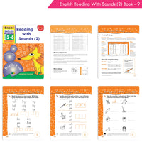Thumbnail for Excel English Early Skills Ages 5 - 6 Year Senior kg Books For Kids| Set of 4| Learn English Alphabet | Reading Sounds - Distacart