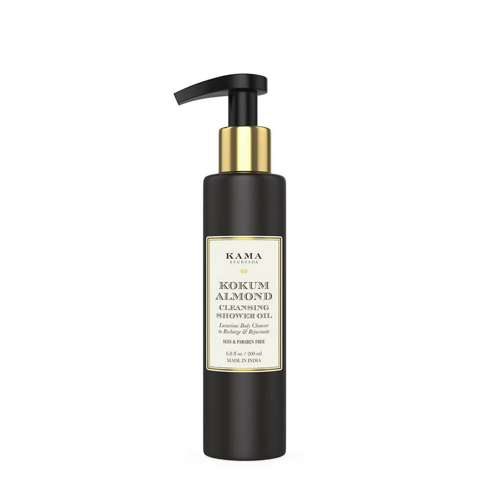 Kama Ayurveda Kokum Almond Cleansing Shower Oil - Distacart