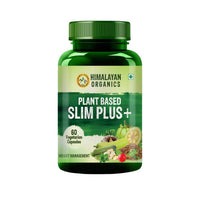 Thumbnail for Himalayan Organics Plant Based Slim Plus +, Weight Management: 60 Vegetarian Capsules