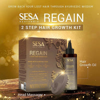 Thumbnail for Sesa Ayurvedic Regain 2 Step Hair Growth Kit - Distacart