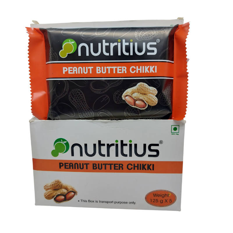 Nutritius Peanut Butter Chikki - Distacart