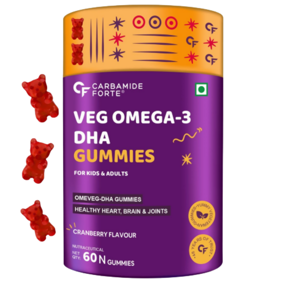 Carbamide Forte Veg Omega 3 - DHA Gummies - Distacart