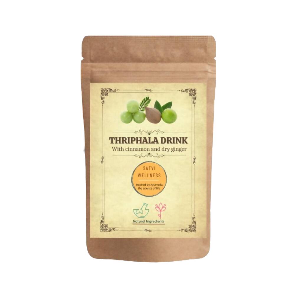 Satvi Wellness Thriphala Drink - Triphala with Cinnamon and Dry Ginger - Distacart