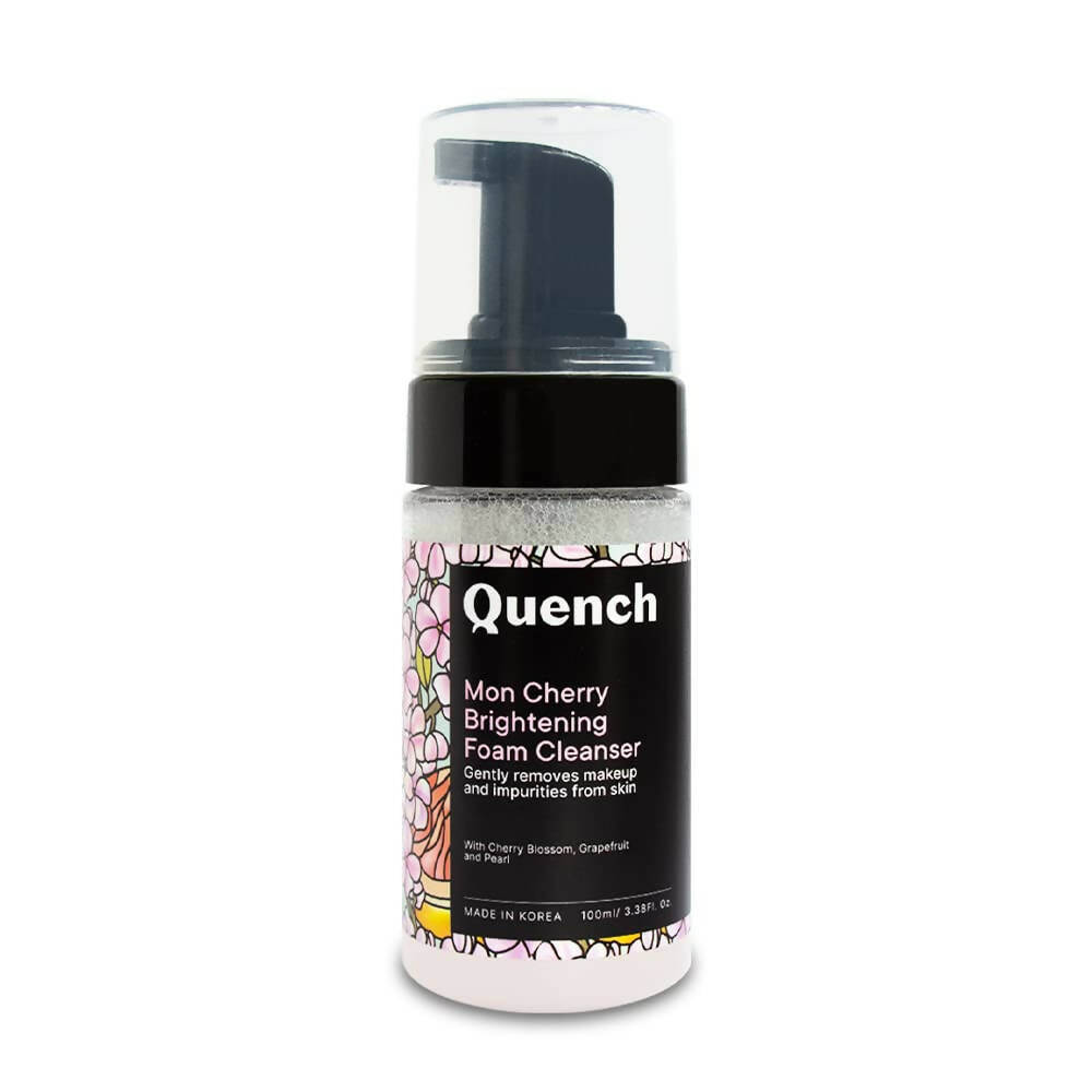 Quench Botanics Mon Cherry Brightening Foam Cleanser - Distacart