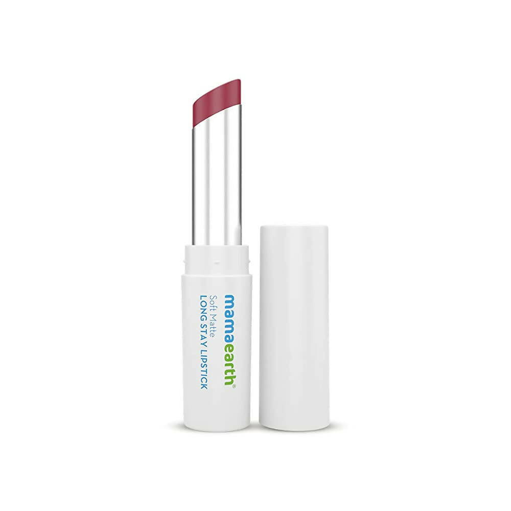 Mamaearth Soft Matte Long Stay Lipstick - Grape Wine - Distacart