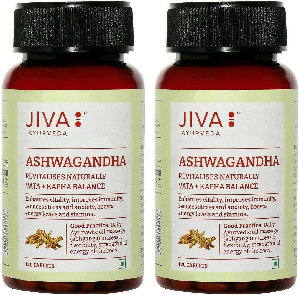 Jiva Ayurveda Ashwagandha Tablets - Distacart