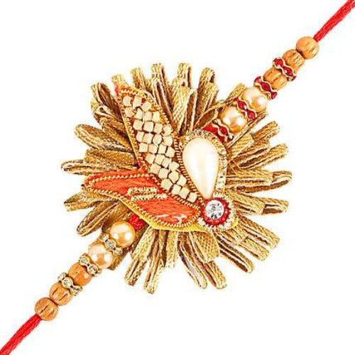 Zardosi Motif Rakhi